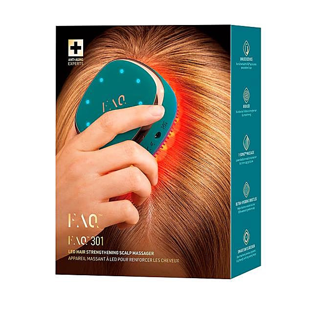 FAQ™ Masajeador del cuero cabelludo LED azul esmeralda 301 PAR Preguntas frecuentes